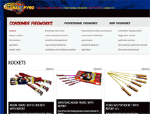 Tablet Screenshot of catalog.global-pyro.com